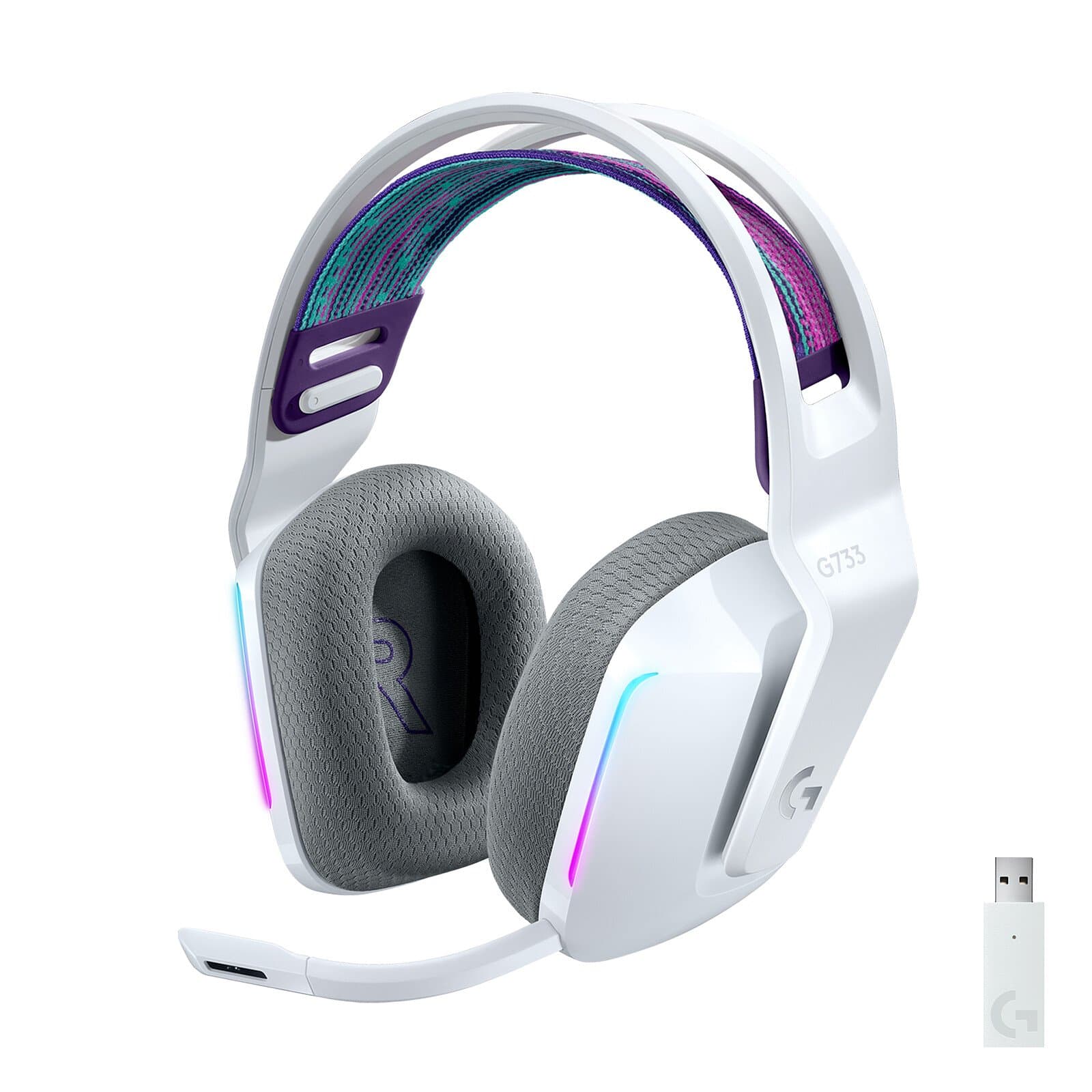 Logitech G733 Lightspeed (Blanc)